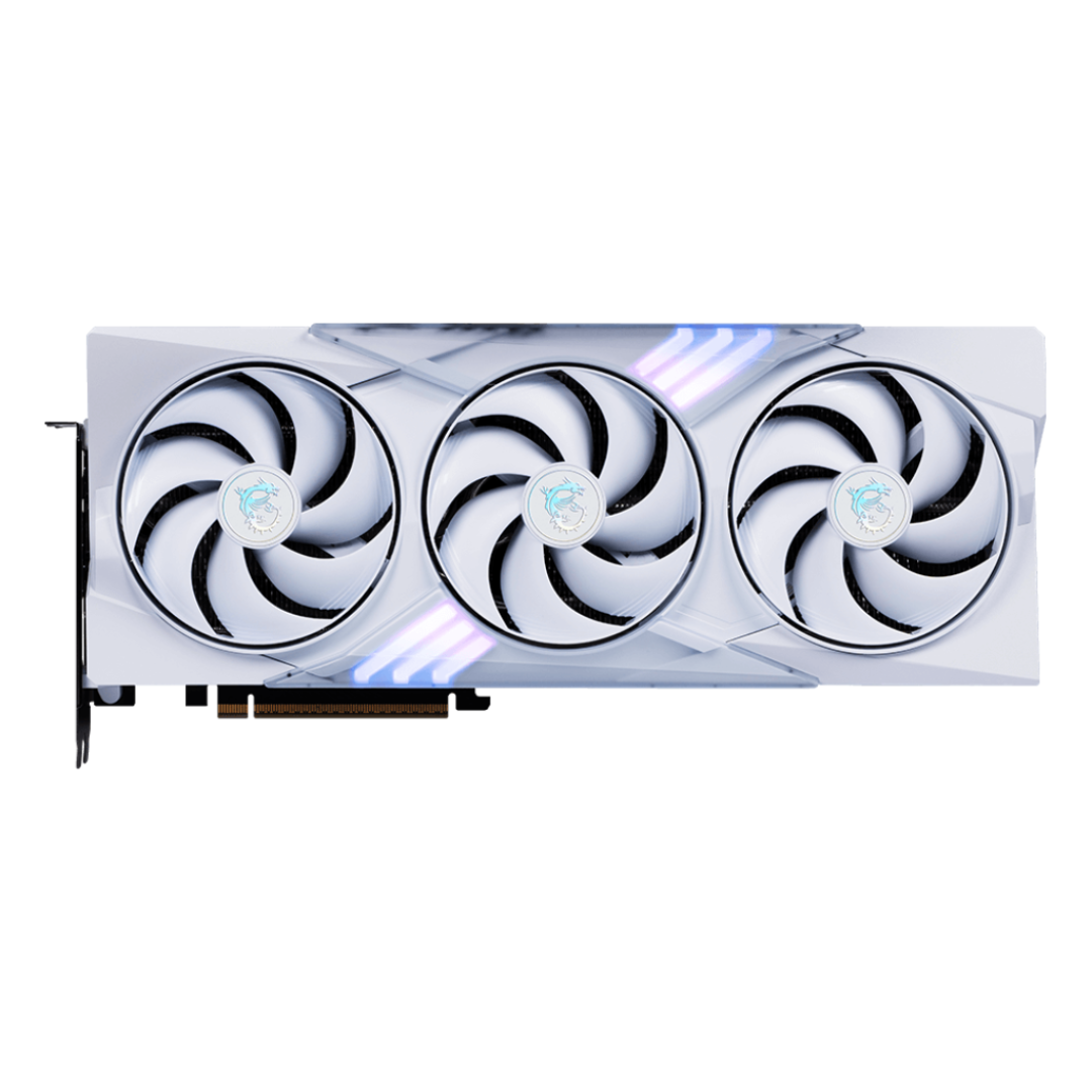 MSI RTX 5070 Gaming Trio OC 12GB White GDDR7 Graphics Card