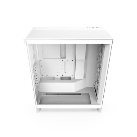 NZXT H7 Flow TG Mesh 2024 ATX White Case CM-H72FW-01