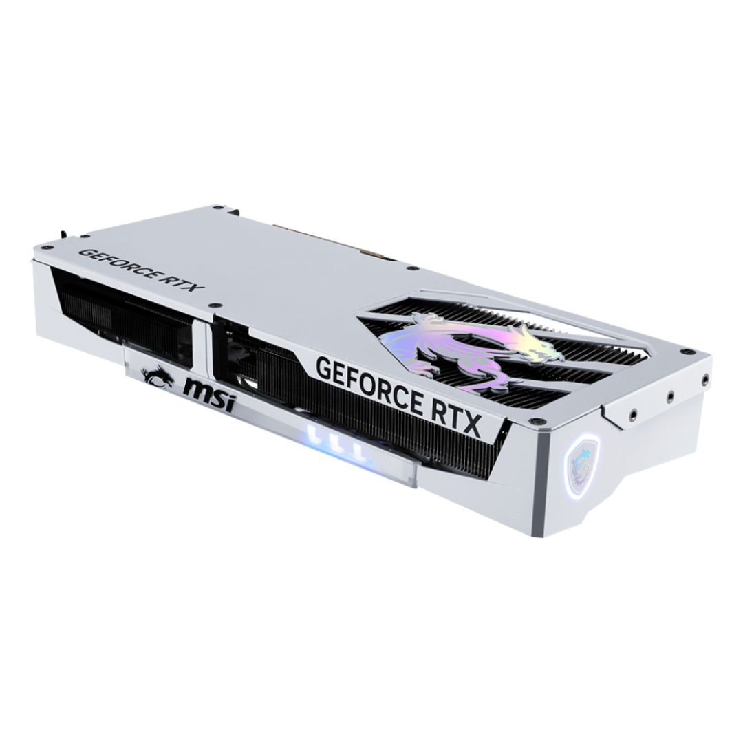 MSI RTX 5070 Gaming Trio OC 12GB White GDDR7 Graphics Card