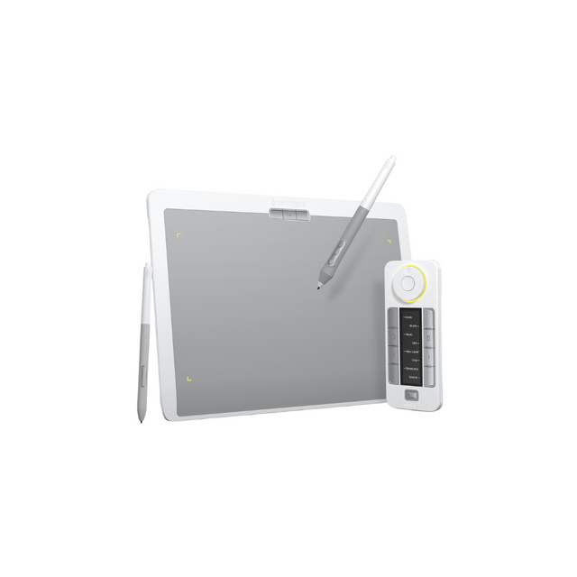 Xencelabs Graphic Pen Tablet Medium Bundle, Nebula White, 10.33 x 5.8 in, with 2 years Warranty with bundle POM nib Xencelabs Graphic Pen Tablet Medium Bundle, Nebula White, 10.33 x 5.8 in, with 2 years Warranty with bundle POM nib