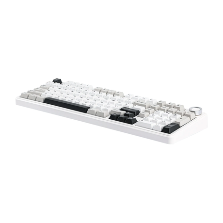 Aula F99 Pro Tri-Mode 96% 100-Key Gasket-Mounted Mechanical Keyboard with Knob (Star Vector Switch) (Blue/White/Black)