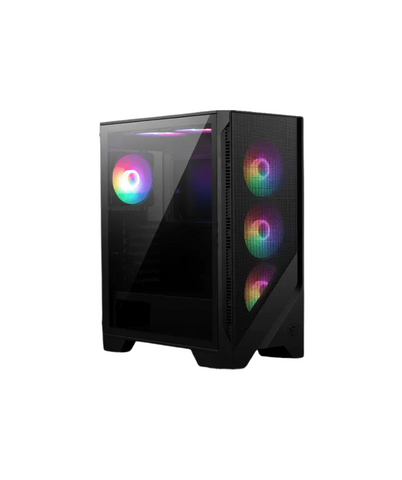 MSI MAG Forge 120A Airflow ATX TG Case with 6X120mm Rainbow Fan