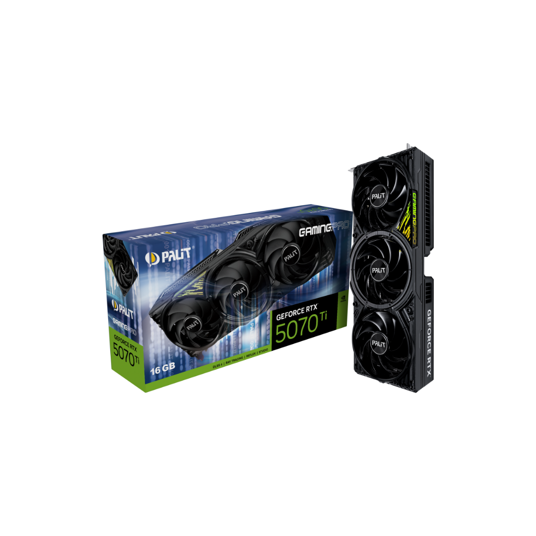 Palit RTX 5070 Ti Gaming Pro 16GB NE7507T019T2-GB2031A Graphics Card