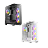Antec C3 ARGB TG Mid Tower Case w/ 4x120mm Fan ( Back | White )