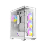 Antec C3 ARGB TG Mid Tower Case w/ 4x120mm Fan ( Back | White )
