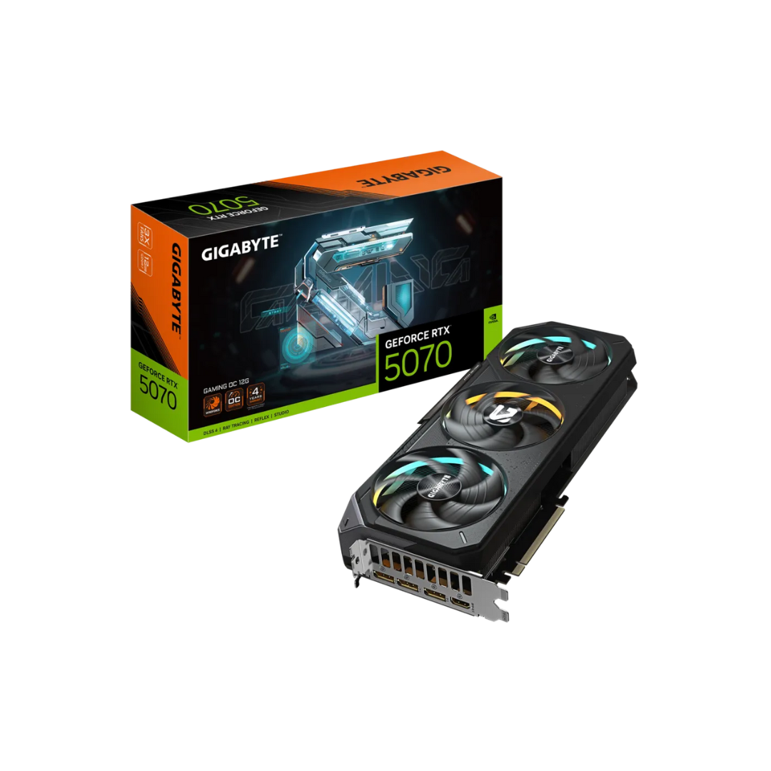 Gigabyte RTX 5070 Gaming OC 12GB GV-N5070GAMING-OC-12GD Graphics