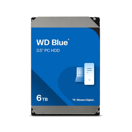 Western Digital WD Blue 6TB 5400rpm WD60EZAX 3.5inch Hard Drive
