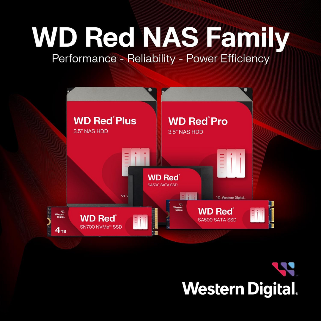 Western Digital WD Red Plus 8TB WD80EFPX NAS Hard Drive 3.5"