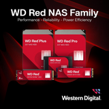 Western Digital WD Red Plus 8TB WD80EFPX NAS Hard Drive 3.5"