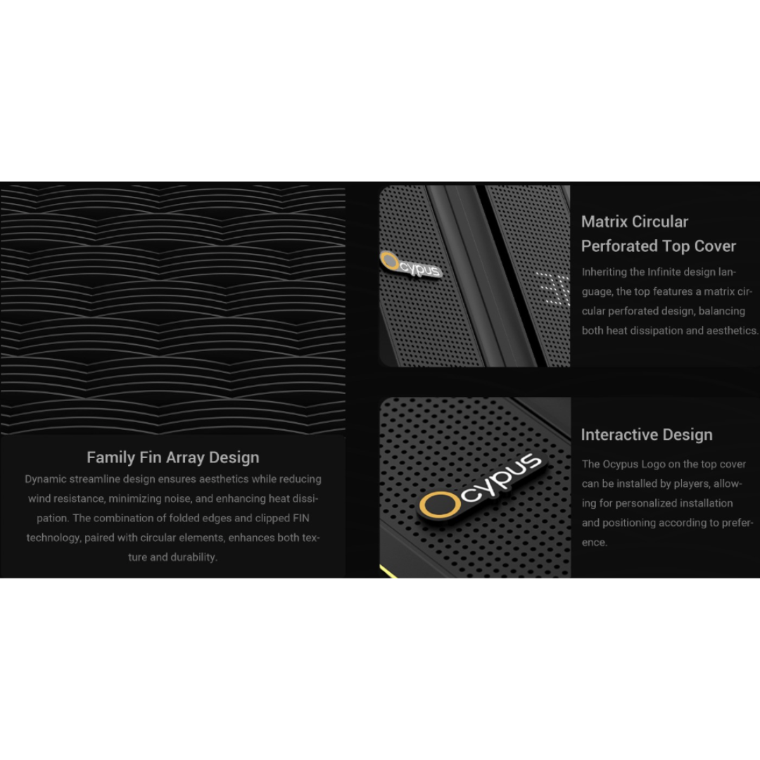 Ocypus IOTA A62 Dual 120mm 6mmX6 Heatpipe Air Cooler IOTA-A62-BK2NNWD00X-GL | IOTA-A62-WH2NNWD00X-GL