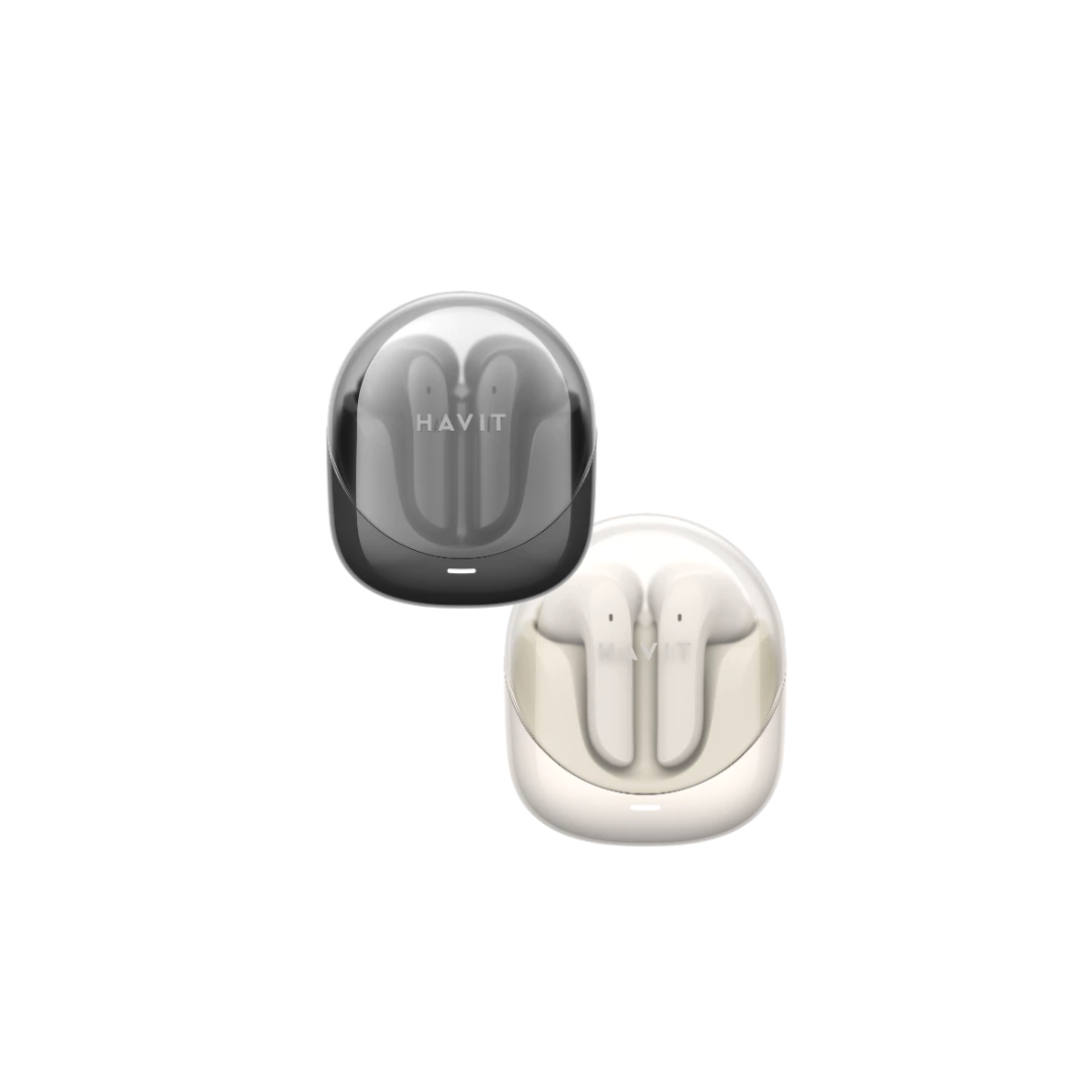 HAVIT TW974 Modern Earbuds | Chic And Stylish Design | 60ms Game Mode Low Latency | USB Port: Type-C