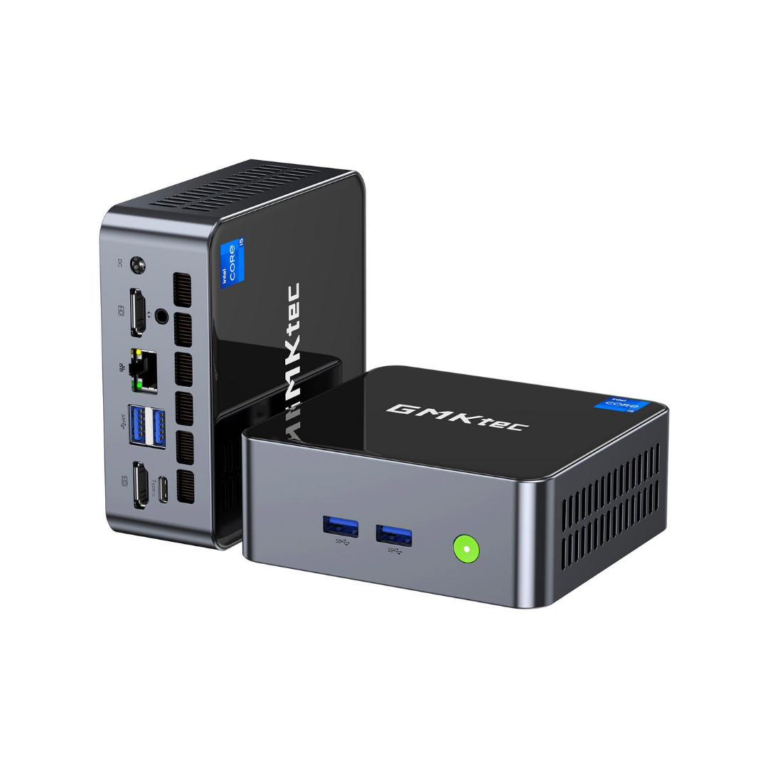 GMKtec M3 NucBox Mini PC (Black) - Intel i5-12450H | 32GB DDR4 | 1TB M.2 | WiFi 6 | 2.5G | Windows 11 Pro | 2xHDMI | USB3.0 | USBC GMKtec M3 NucBox Mini PC (Black) - Intel i5-12450H | 32GB DDR4 | 1TB M.2 | WiFi 6 | 2.5G | Windows 11 Pro | 2xHDMI | USB3.0 | USBC