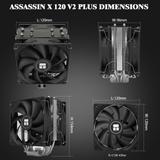 Thermalright Assassin X 120 V2 Plus CPU Air Cooler