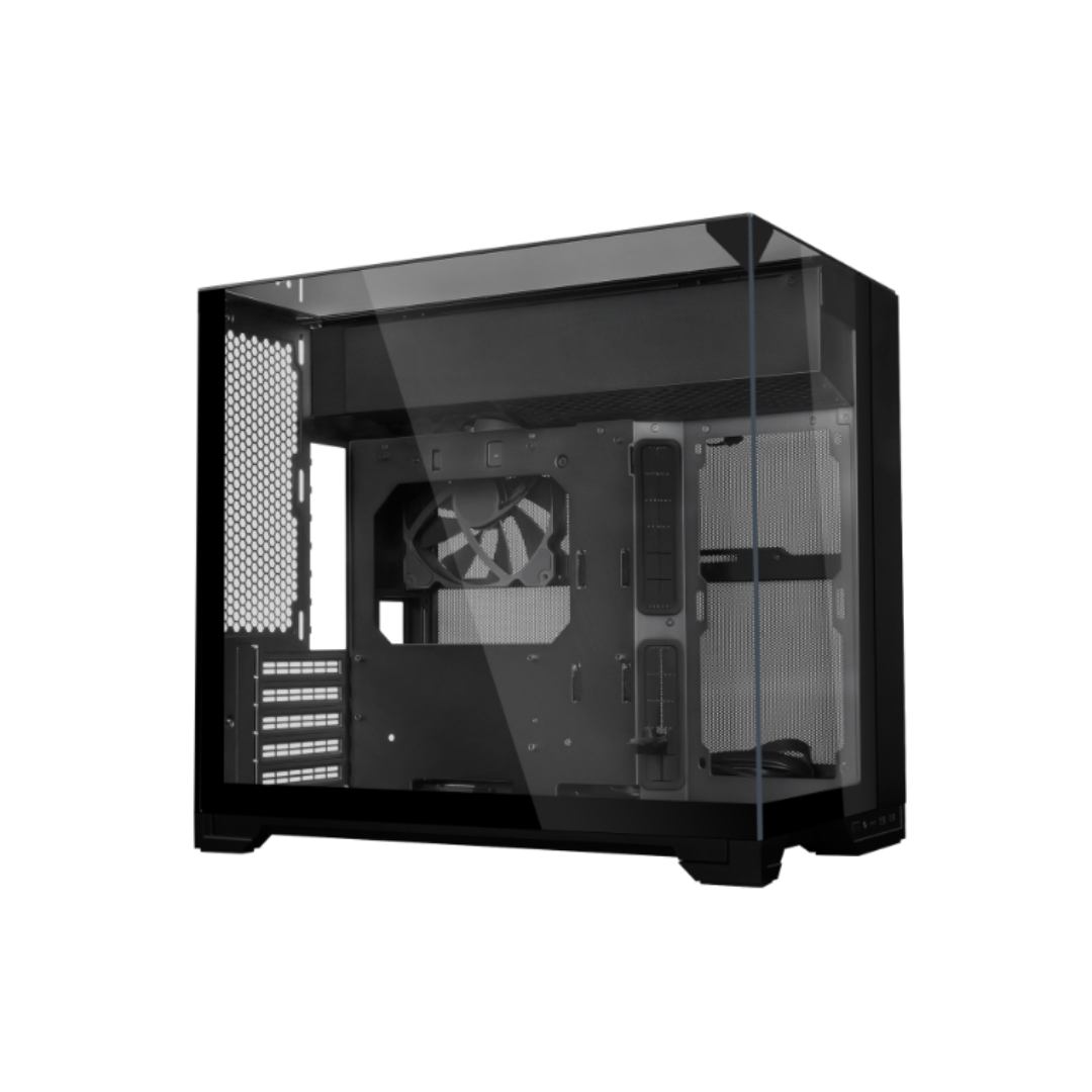Lian Li O11 VISION-M Case G99.O11VMW.00 (Black | White) – DynaQuest PC
