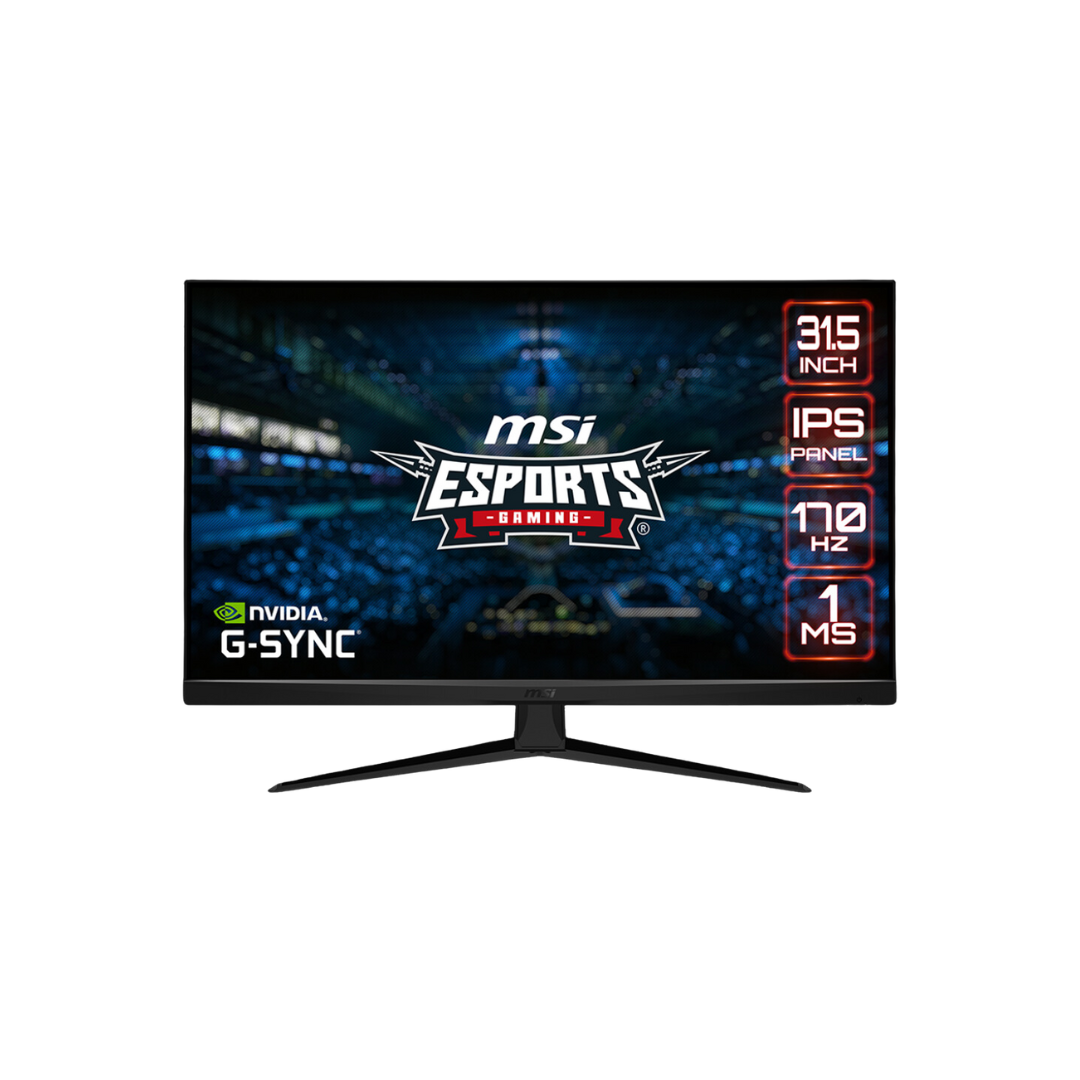 MSI G321Q 31.5" IPS 170Hz WQHD 2560x1440 1ms MPRT Gsync Frameless Gaming Monitor