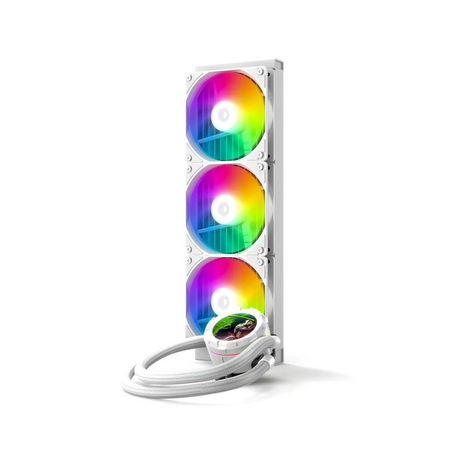 ID Cooling Space SL360 XE aRGB White 360mm AIO Cooler LCD display
