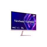 ViewSonic VX24G30-PK 24" IPS 240Hz FHD 1920x1080 0.08ms MPRT Gaming Monitor with Tilt Adjustment (Pink)