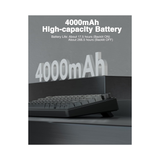 Aula F75 Pro Black Gradient Gray 80 Keys Mechanical Keyboard Reaper Switch