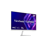 ViewSonic VX24G30-W 24" IPS 240Hz FHD 1920x1080 0.08ms MPRT Gaming Monitor with Tilt Adjustment (White)