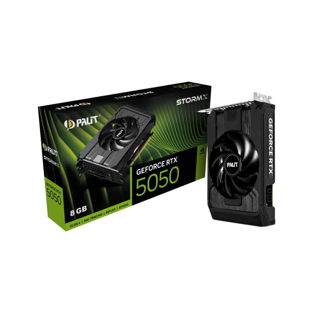 Palit RTX 5050 STORM X 8GB GDDR6 Graphics Card NE65050019P1-GB2070F