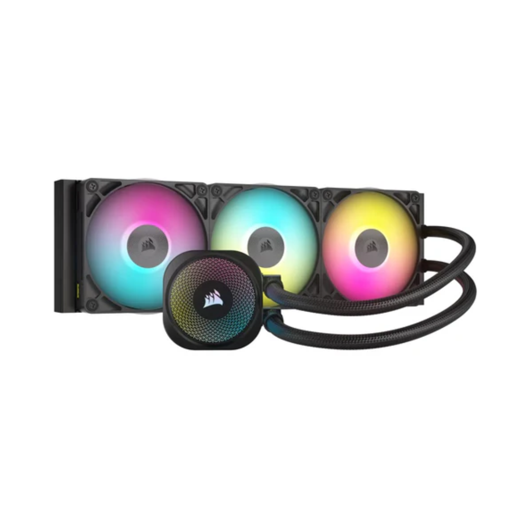 Corsair iCUE Link TITAN 360 RX RGB Black AIO 360mm Liquid CPU Cooler CW-9061018-WW