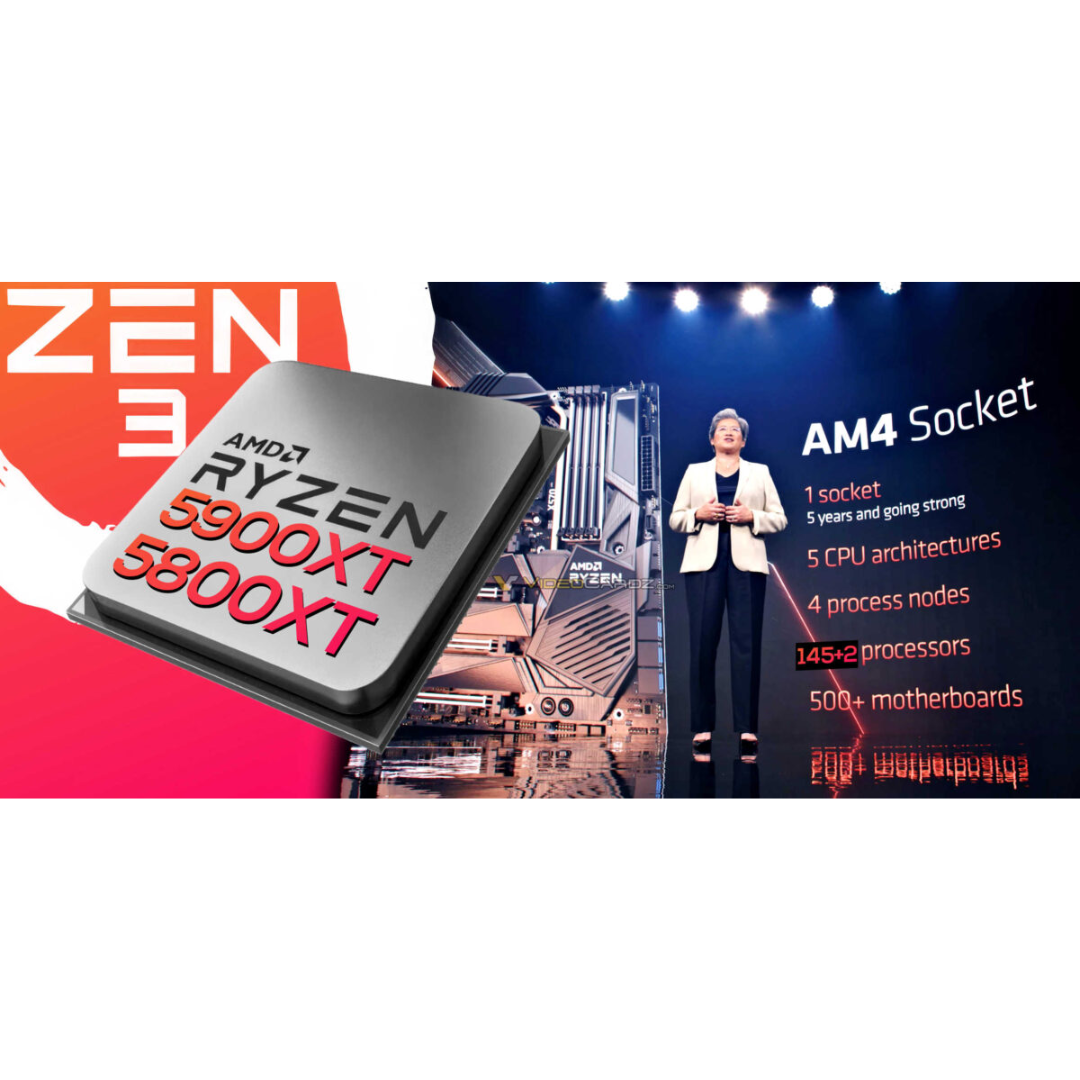 AMD Ryzen 9 5900XT 16-Core 32-Thread 3.30-4.80GHz Processor Boxed