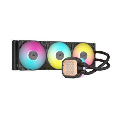 Corsair iCUE Link TITAN 360 RX RGB Black AIO 360mm Liquid CPU Cooler CW-9061018-WW