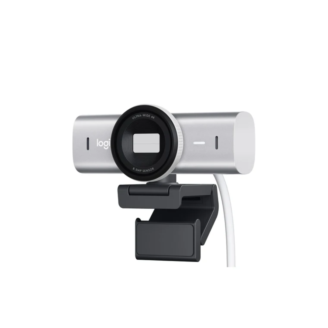 Logitech MX Brio 4K Ultra HD 1080P Webcam (Pale Gray)