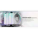 ID Cooling FROZN A620 ARGB White Twin Frozer PWM CPU Cooler