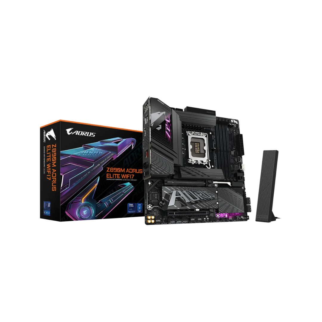 Gigabyte Z890M Aorus Elite WiFi7 4*D5 mATX LGA1851 Motherboard