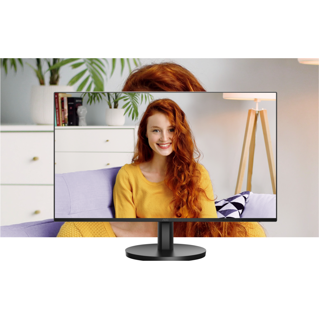 AOC 24B3CA2 23.8" IPS 100Hz FHD (1920x1080) 1ms MPRT Flat Monitor HDMI USB-C Spkr