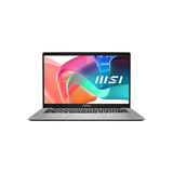 MSI Modern 14 F1MG-890PHNN Laptop (Urban Silver) | 14" IPS FHD 1920x1080 | Intel Core 7-150U | 16GB RAM | 512GB SSD | Intel Graphics | Windows 11 Home | MSI Sleeve Bag