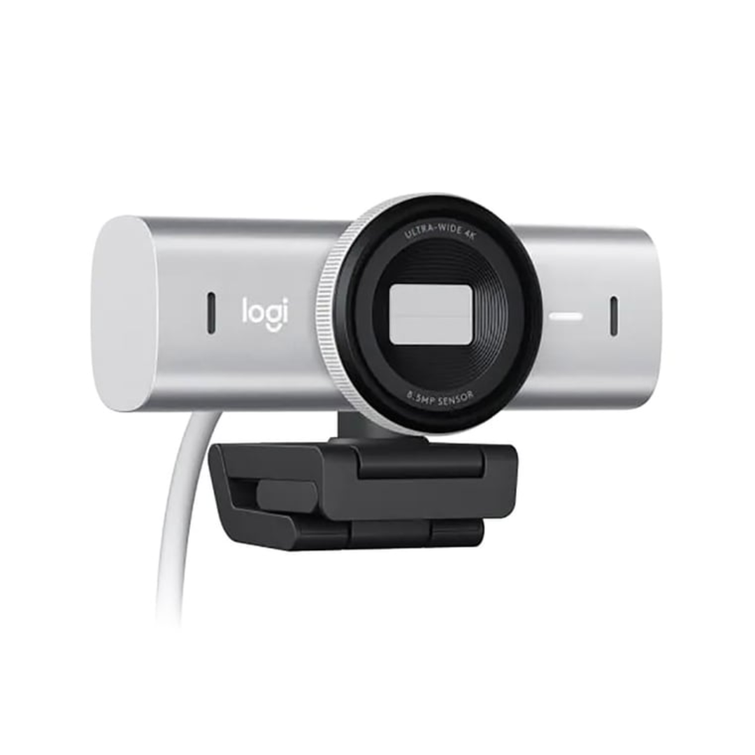 Logitech MX Brio 4K Ultra HD 1080P Webcam (Pale Gray)
