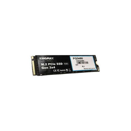 Kingmax PQ3480 M.2 256GB PCIe 2280 NVMe SSD Gen3x4 KMPQ3480-256G Read Up to 2250MB/s, Write Up to 1200MB/s, 3D NAND, SLC Caching Technology