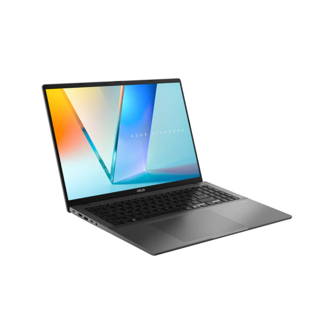 Asus Vivobook S16 S3607QA-PL003WSM Laptop (Matte Gray) | 16" 2.5K (2560x1600) 144Hz IPS | Snapdragon X X1 26 100 | 16GB RAM | 512GB SSD | Qualcomm Adreno GPU | Windows 11 Home | MS Office Home 2024 + MS 365 Basic + Asus Backpack