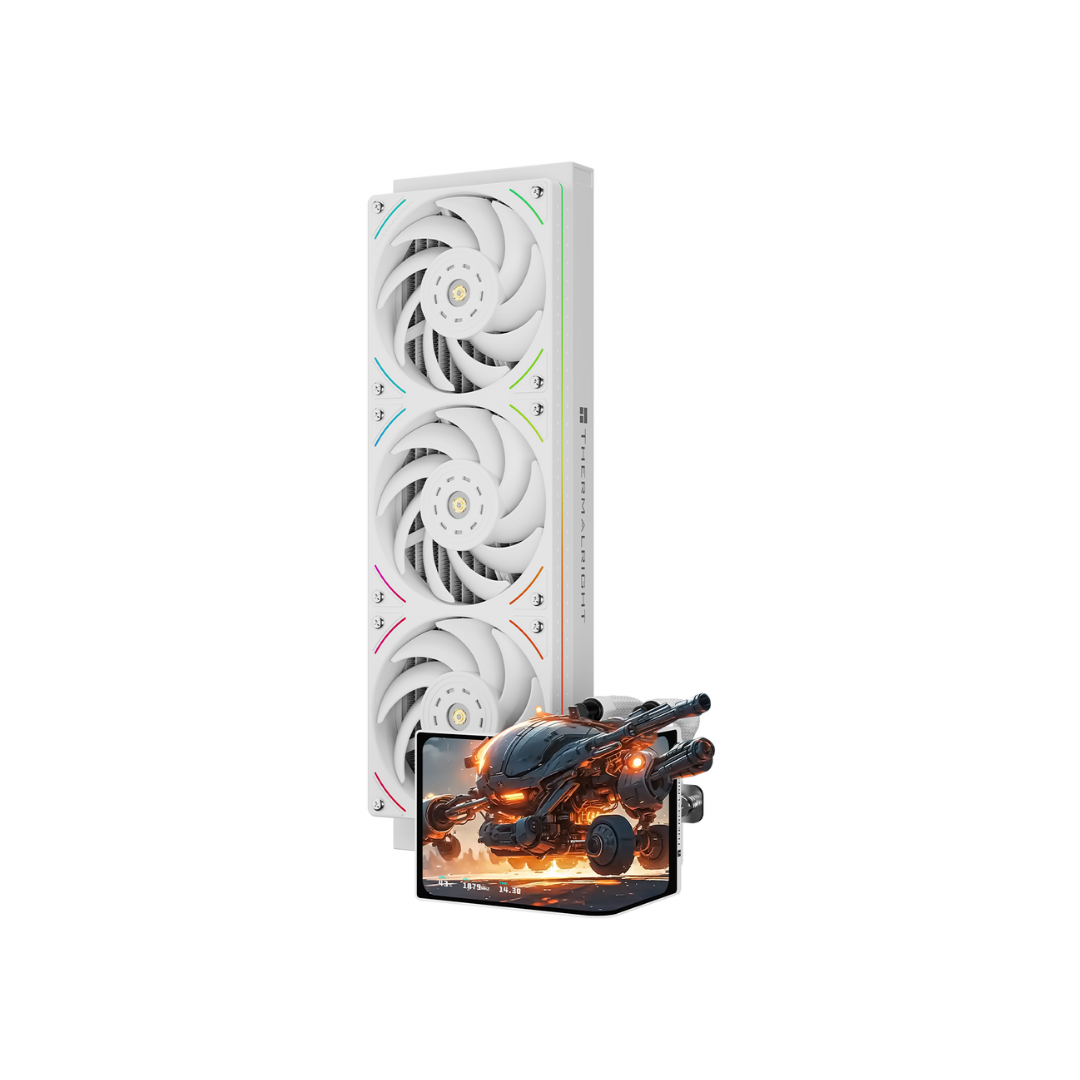 Thermalright Levita Vision 360 UB ARGB CPU Liquid Cooler (Black/White)