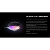 SteelSeries Rival 3 Gen 2 8,500 DPI 3 Zone RGB Lightweight Wired Gaming Mouse ( Black 62515 | White 62516 )