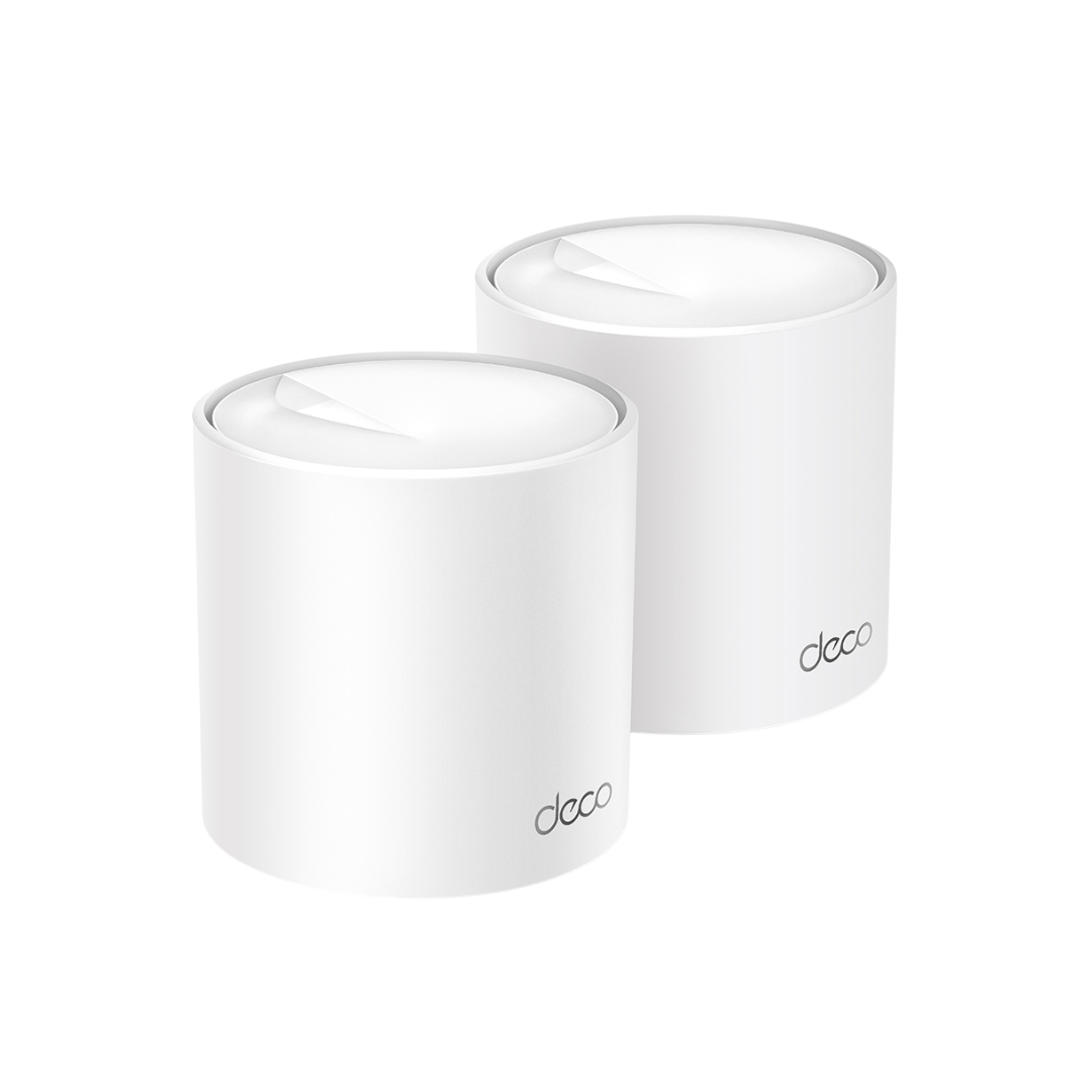 TPLink Deco X60 (2-Pack) AX5400 V3.20 Whole Home Mesh Wi-Fi 6 System