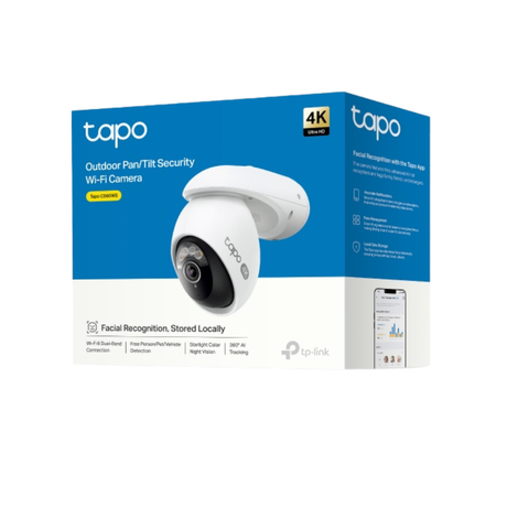 TP-Link Tapo C560WS 4K 8MP Outdoor Pan/Tilt WiFi IP Security Cctv Sale Camera Connect to Cellphone with Mic and Speaker