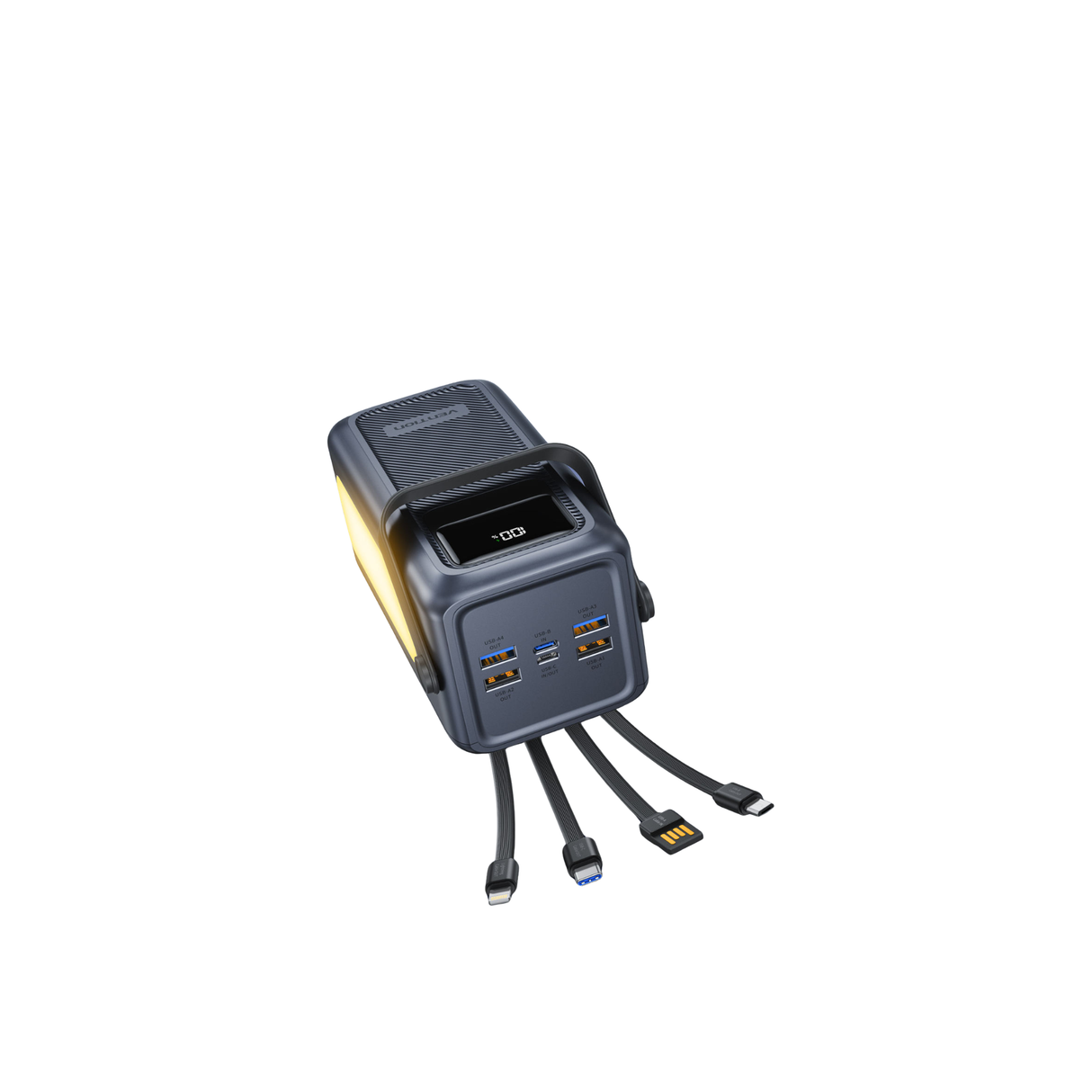 Vention FKWH0 50000mAh 22.5W USB-C/MICRO-B/USBC/USB-A LED Portable Pwer Station