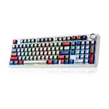 Aula F99 Pro Tri-Mode 96% 100-Key Gasket-Mounted Mechanical Keyboard with Knob (Vector Switch) (Comic)