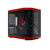 Hyte Y70 Dual Chamber Mid-Tower ATX Modern Aesthetic Case (Pitch Black | Cherry Black/Red | Panda - Black/White | Snow White)