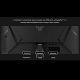 Asus TUF Gaming VG249QM5F 24" IPS 260Hz FHD 1920x1080 OC 1ms(GTG) 0.3ms(min.) Gaming Monitor with Tilt Adjustment