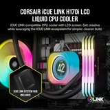 Corsair iCUE H170i LCD Display Liquid Cooling CW-9061009-WW