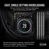 Corsair Vengeance 16GB Single DDR5 6000MTs CL36 CMK16GX5M1E6000Z36 Desktop Memory