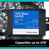 Western Digital WD Blue SSD 2TB SA510 Sata WDS200T3B0A