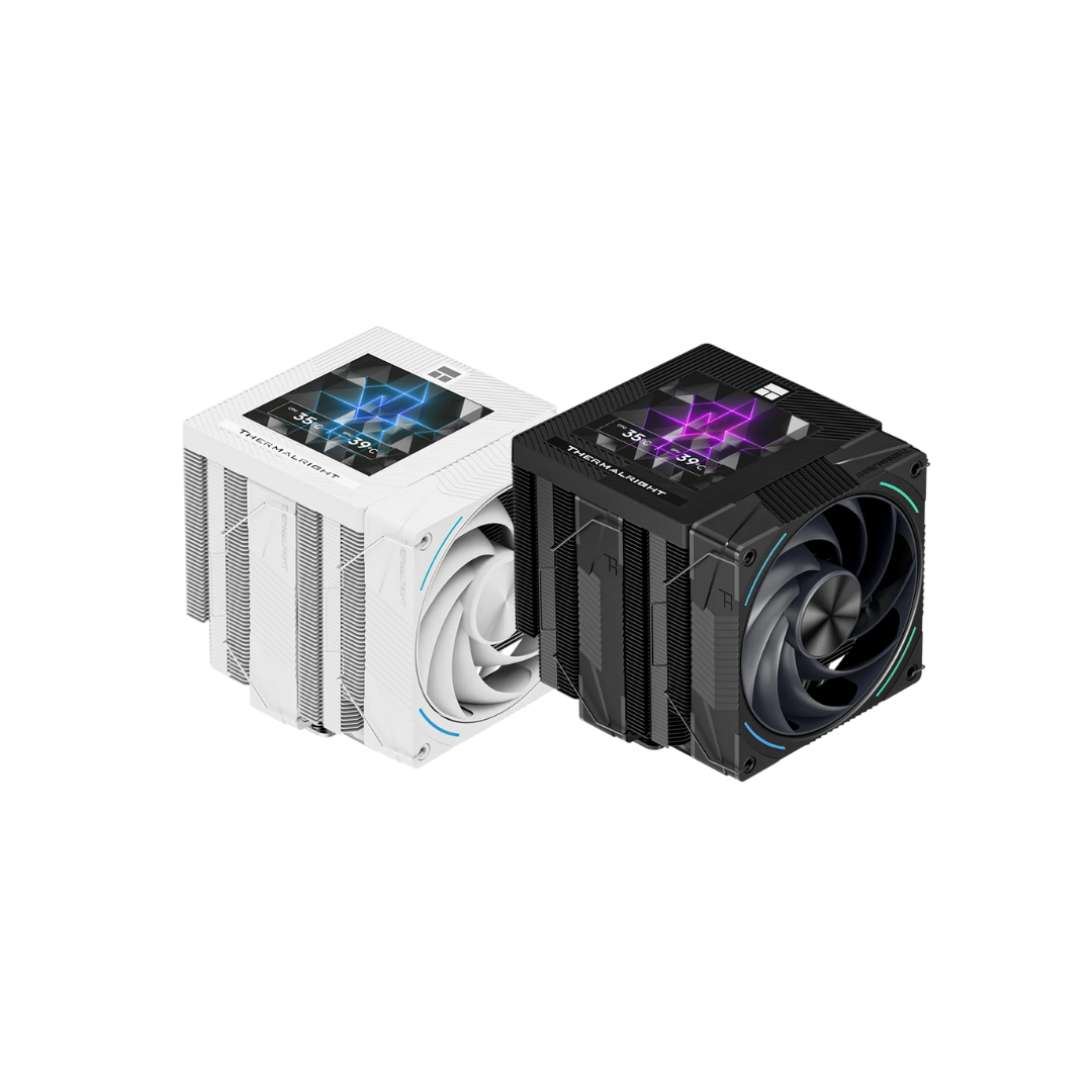 Thermalright Phantom Spirit 120 Evo Vision CPU Air Cooler (BLACK/SNOW)