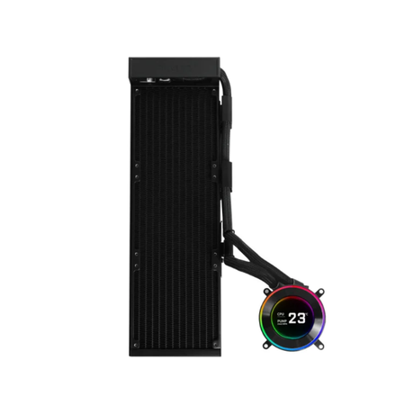 Lian Li HydroShift II LCD-C 360N 360mm AIO LC Cooler LCD Display Non-Fan ( Black | White G89.GHS2LCD36W.00 )