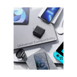 Voltme Revo 65 EVO Bundle | 65W GaN USB-C + USB-A Fast Charger | Triple Port Compact Adapter – US Plug | High-Speed Charging for Phone, Tablet, Laptop V2069