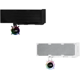 Lian Li HydroShift II LCD-C 360N 360mm AIO LC Cooler LCD Display Non-Fan ( Black | White G89.GHS2LCD36W.00 )
